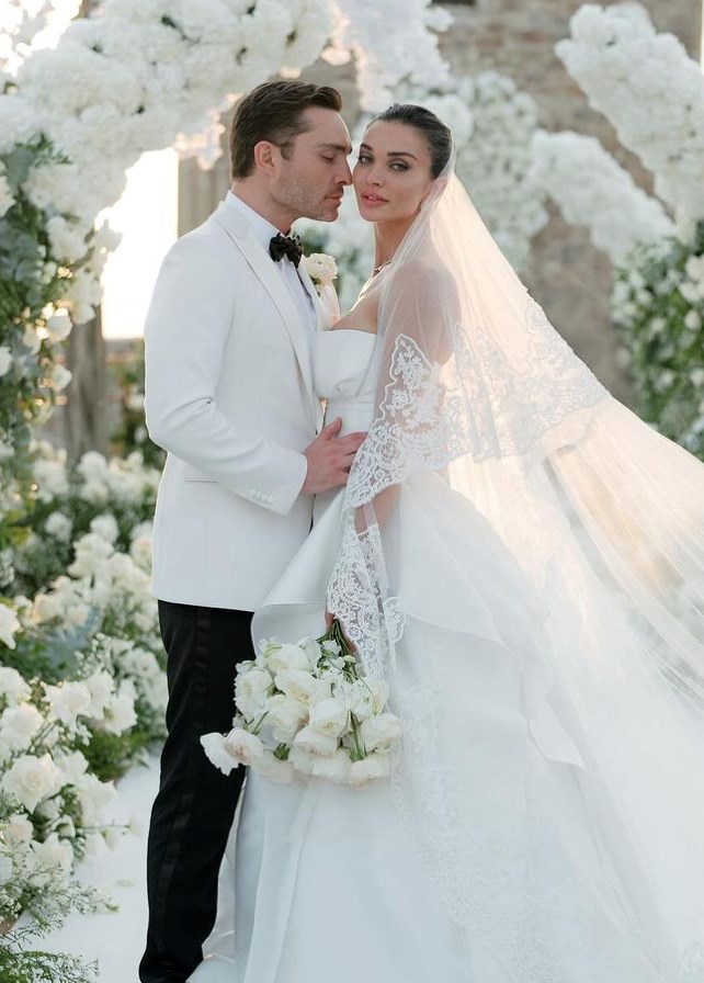 Amy Jackson and Ed Westwick share magical wedding moments with fans